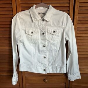 VINTAGE GAP WHITE JEANS JACKET